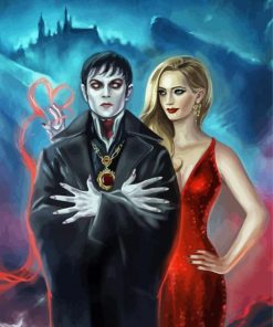 Dark Shadows Characters Art Diamond Painting