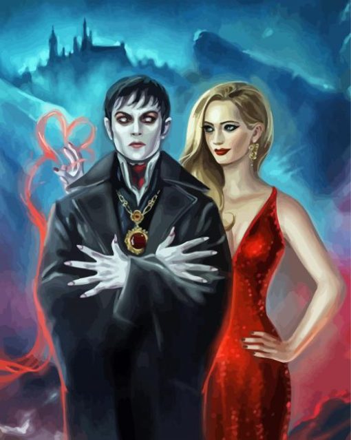 Dark Shadows Characters Art Diamond Painting