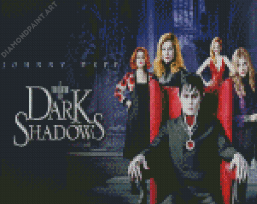 Dark Shadows Movie Diamond Painting