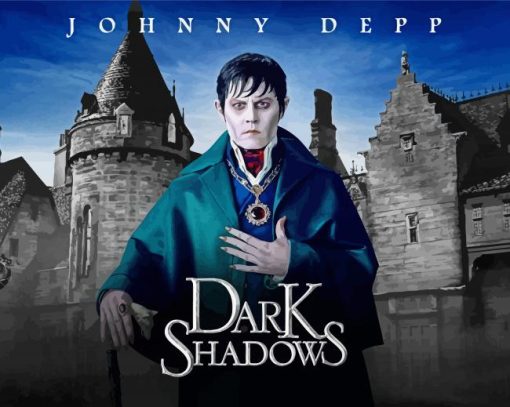 Dark Shadows Poster Diamond Painting