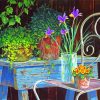 Flowers Vases On Chair Art Diamond Painting