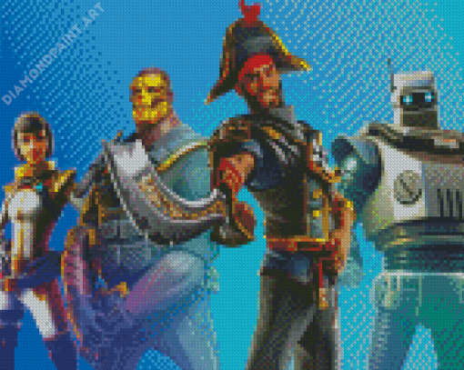 Fortnite Illustration Diamond Painting