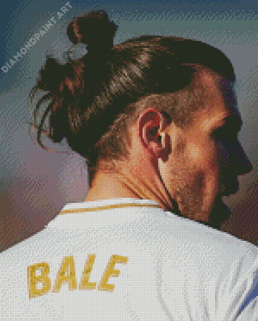 Gareth Bale Player Side Face Diamond Painting