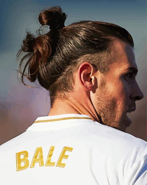 Gareth Bale Player Side Face Diamond Painting