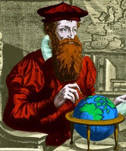 Gerardus Mercator Art Diamond Painting