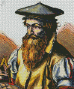 Gerardus Mercator Diamond Painting