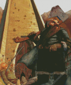 Gimli Dwarf Lord Of The Rings Diamond Painting