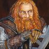 Gimli Lord Of The Rings Diamond Painting