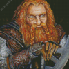 Gimli Lord Of The Rings Diamond Painting