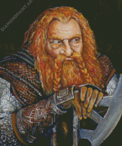 Gimli Lord Of The Rings Diamond Painting