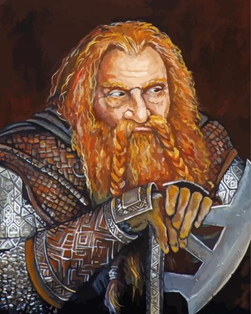 Gimli Lord Of The Rings Diamond Painting