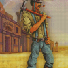 Gold Miner Diamond Painting