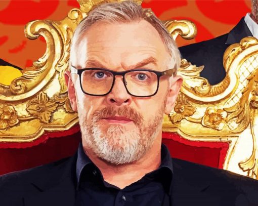 Greg Davies Comedian Diamond Painting