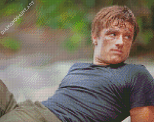 Hunger Games Peeta Mellark Character Diamond Painting