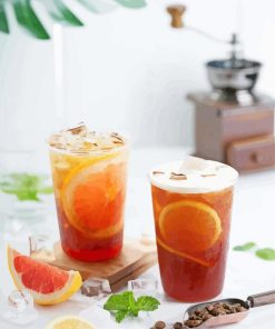 Iced Tea Drink Diamond Painting