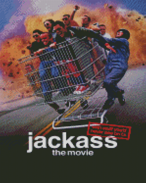 Jackass Forever Poster Diamond Painting