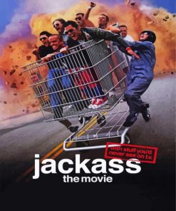 Jackass Forever Poster Diamond Painting