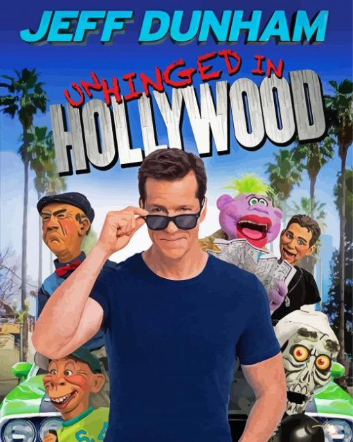 Jeff Dunham Characters Poster Diamond Painting