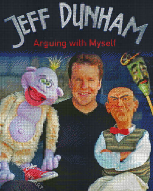 Jeff Dunham Poster Diamond Painting