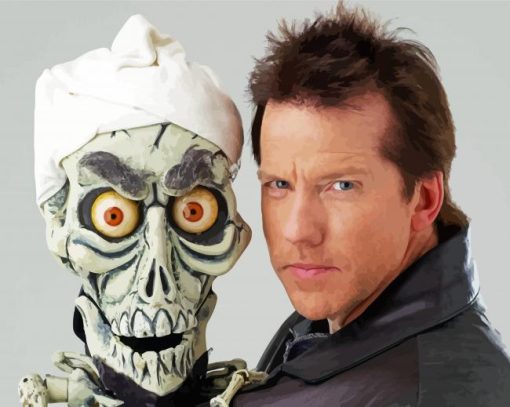 Jeff Dunham Ventriloquist Diamond Painting