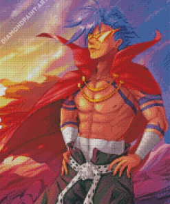 Kamina Anime Diamond Painting