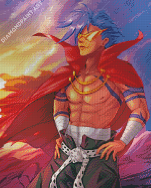 Kamina Anime Diamond Painting