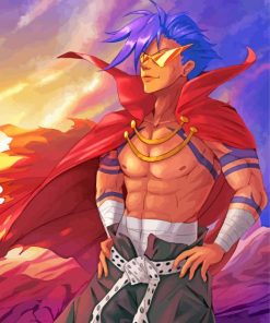 Kamina Anime Diamond Painting