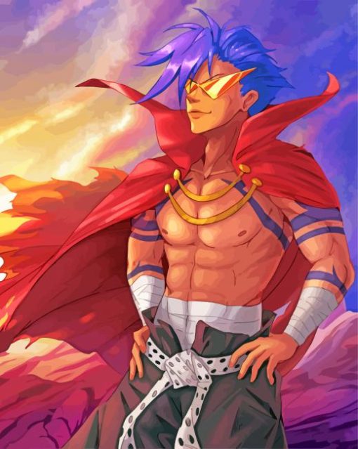 Kamina Anime Diamond Painting