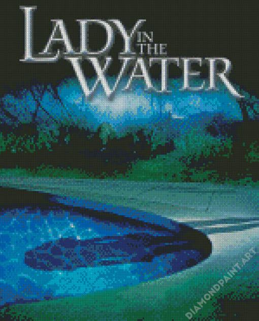 Lady In The Water Movie Poster Diamond Painting