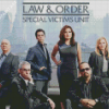 Law And Order Serie Poster Diamond Painting