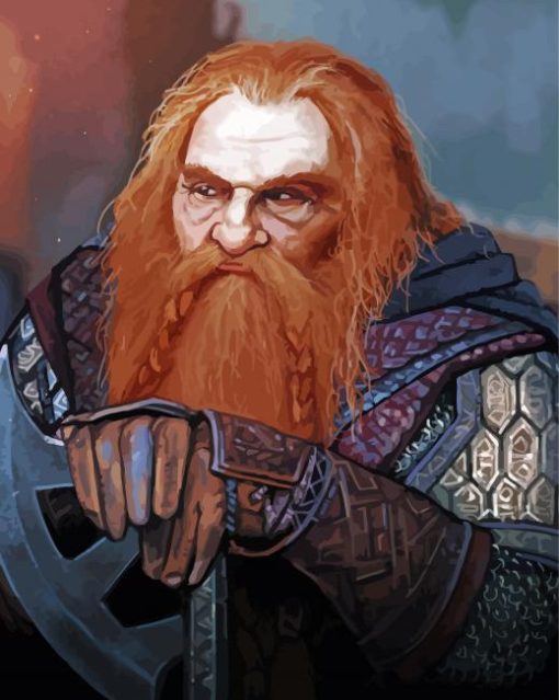 Lord Of The Rings Gimli Diamond Painting