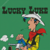 Lucky Luke Character Diamond Painting