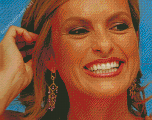 Mariska Hargitay Smiling Diamond Painting