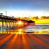 Myrtle Beach South Carolina At Sunset Diamond Painting