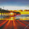 Myrtle Beach South Carolina At Sunset Diamond Painting