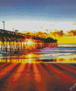 Myrtle Beach South Carolina At Sunset Diamond Painting