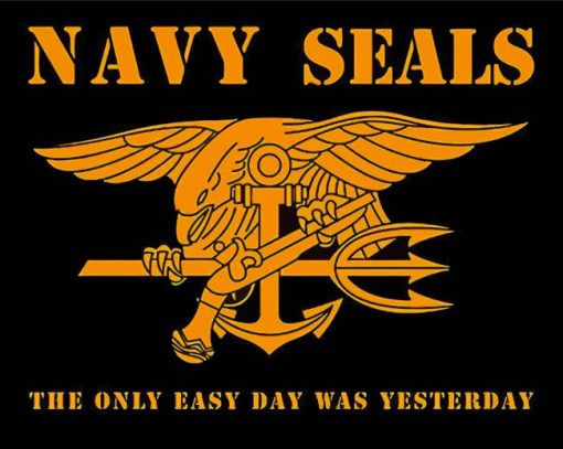 Navy Seal Logo Art Diamond Painting