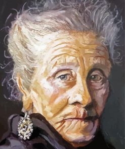 Old Lady Diamond Painting