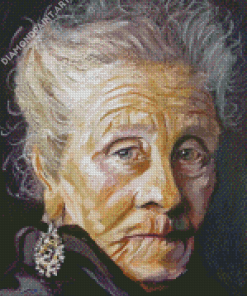 Old Lady Diamond Painting