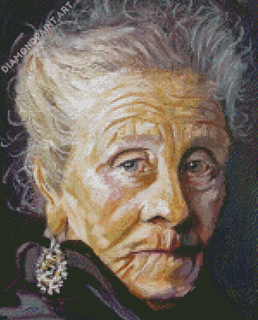 Old Lady Diamond Painting