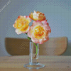 Peace Roses In Vase Diamond Painting