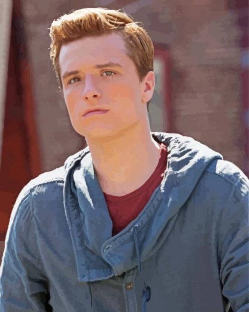 Peeta Mellark Character Diamond Painting