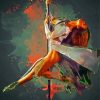 Pole Dancer Art Diamond Painting