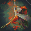 Pole Dancer Art Diamond Painting