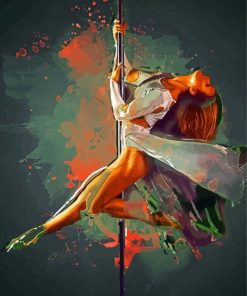 Pole Dancer Art Diamond Painting