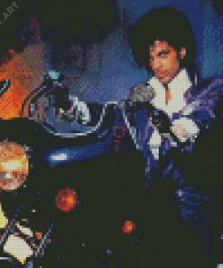 Purple Rain Poster Diamond Painting