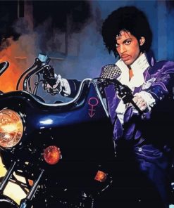 Purple Rain Poster Diamond Painting