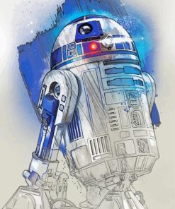 R2d2 Art Diamond Painting