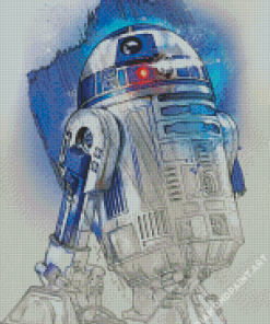 R2d2 Art Diamond Painting