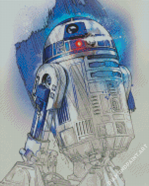 R2d2 Art Diamond Painting